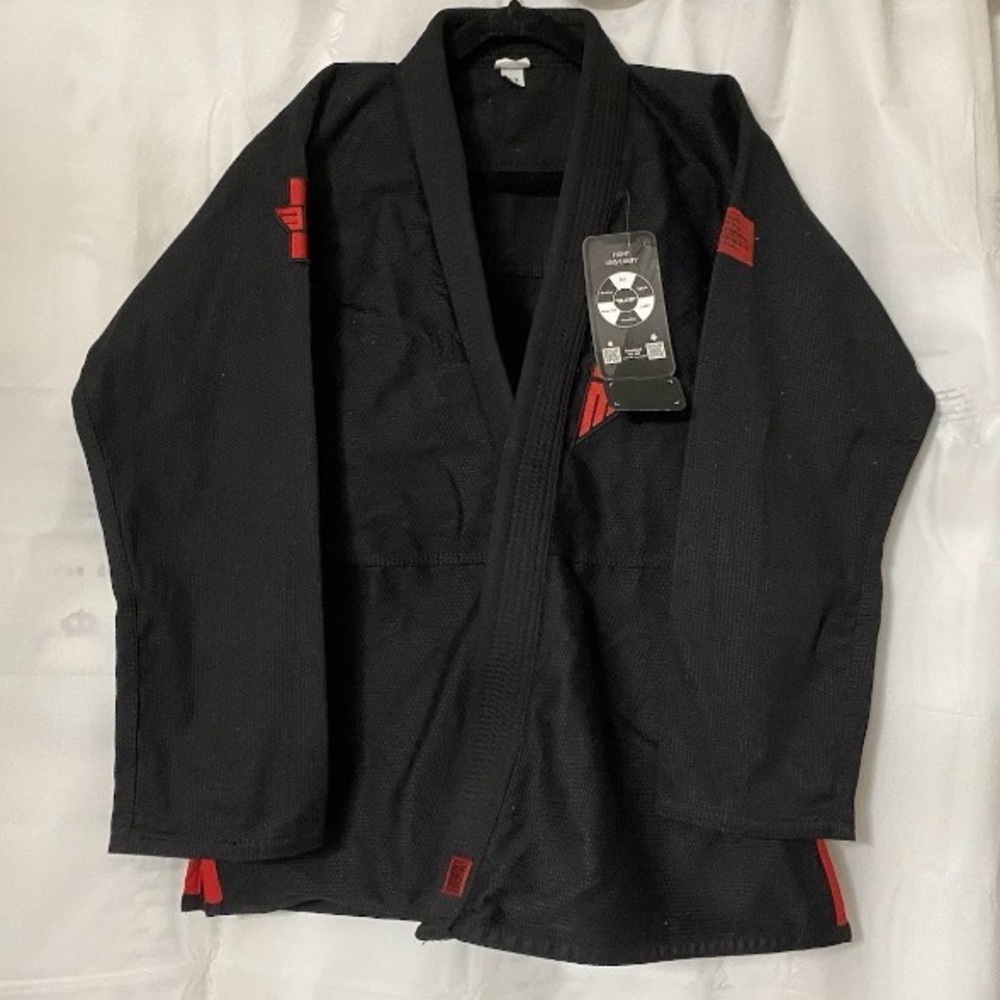 Elite Size A3 Black Brazilian Jiu-Jitsu Sports TOP Kimono BJJ Gi Adults Unisex